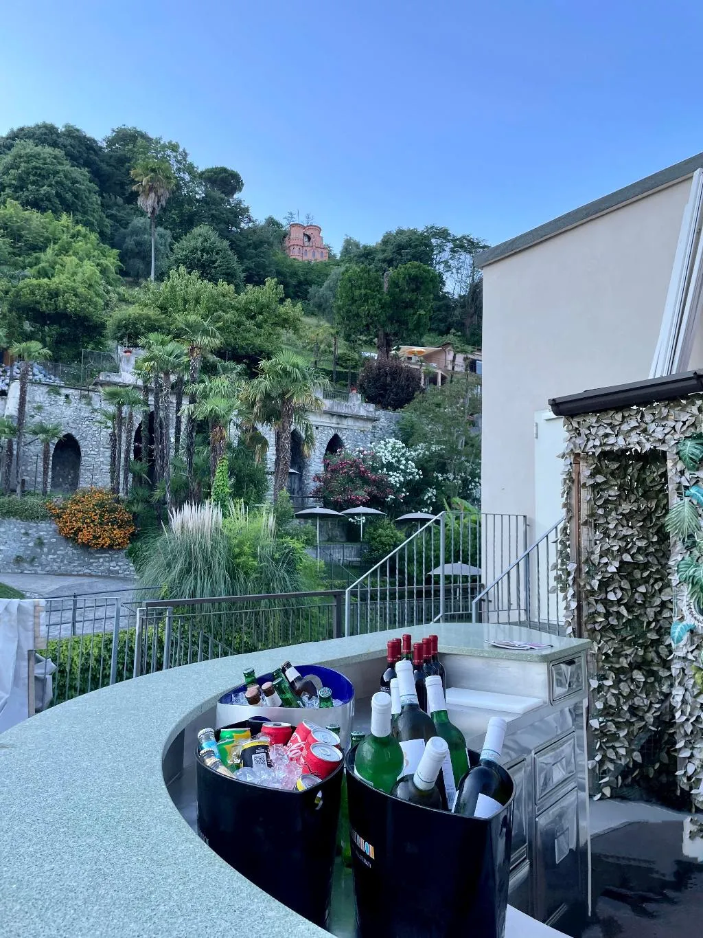 Terrace, Hotel Bazzoni et Du Lac, Milan