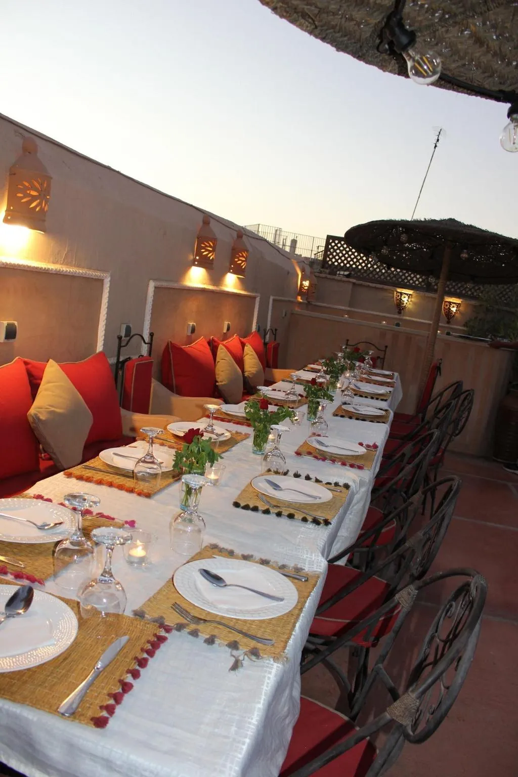Terrace, Riad Jnan El Cadi, Marrakech