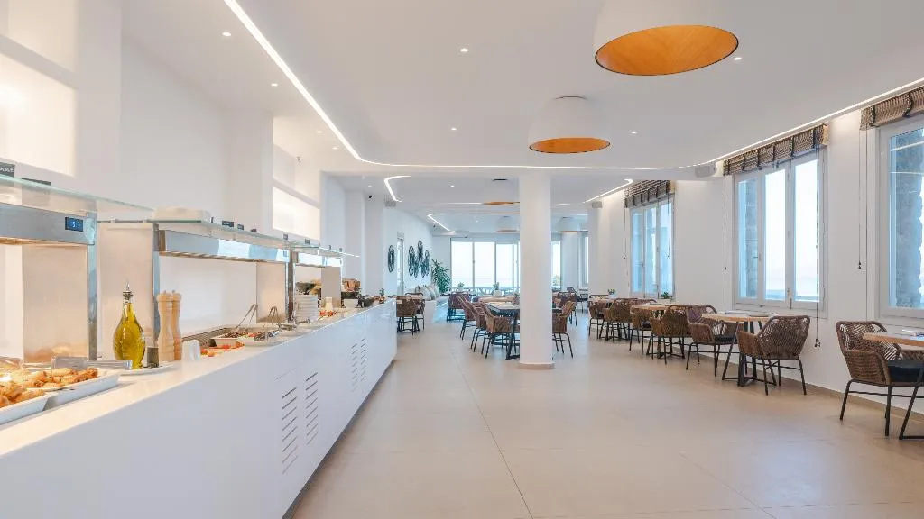 Restaurant, Manoulas Beach, Mykonos
