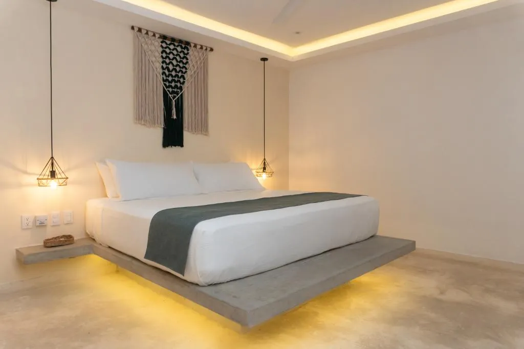 JUNIOR SUITE DELUXE KING BED Room, Kanté Hotel - Downtown Tulum, Cancun Area