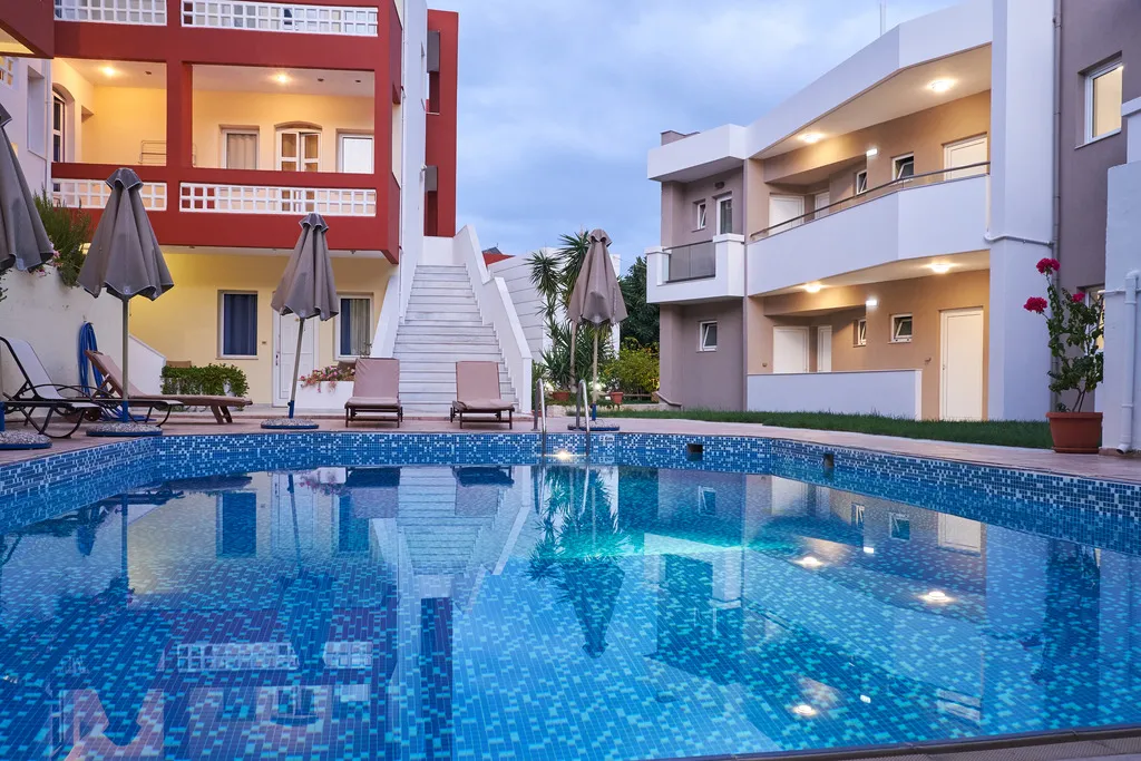 Pool, Troulis Aparthotel, Crete