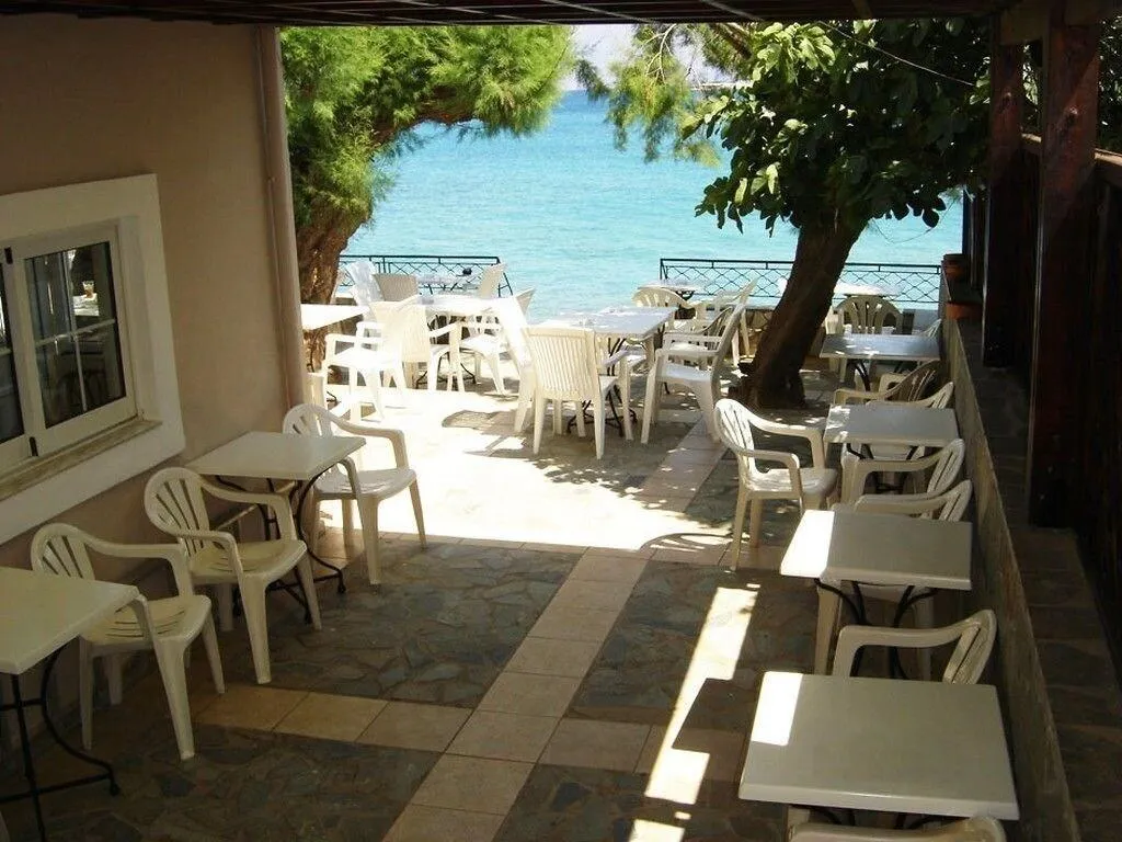 Terrace, Hotel Polydoros, Crete