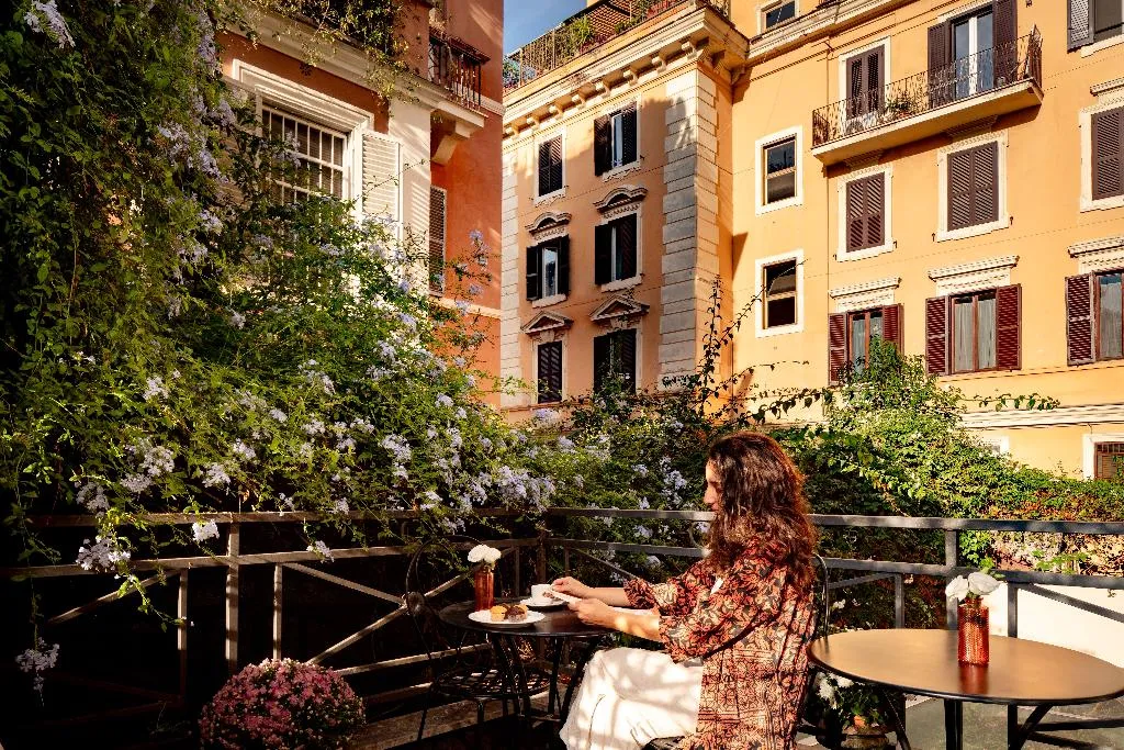 Terrace, Villa Glori, Rome