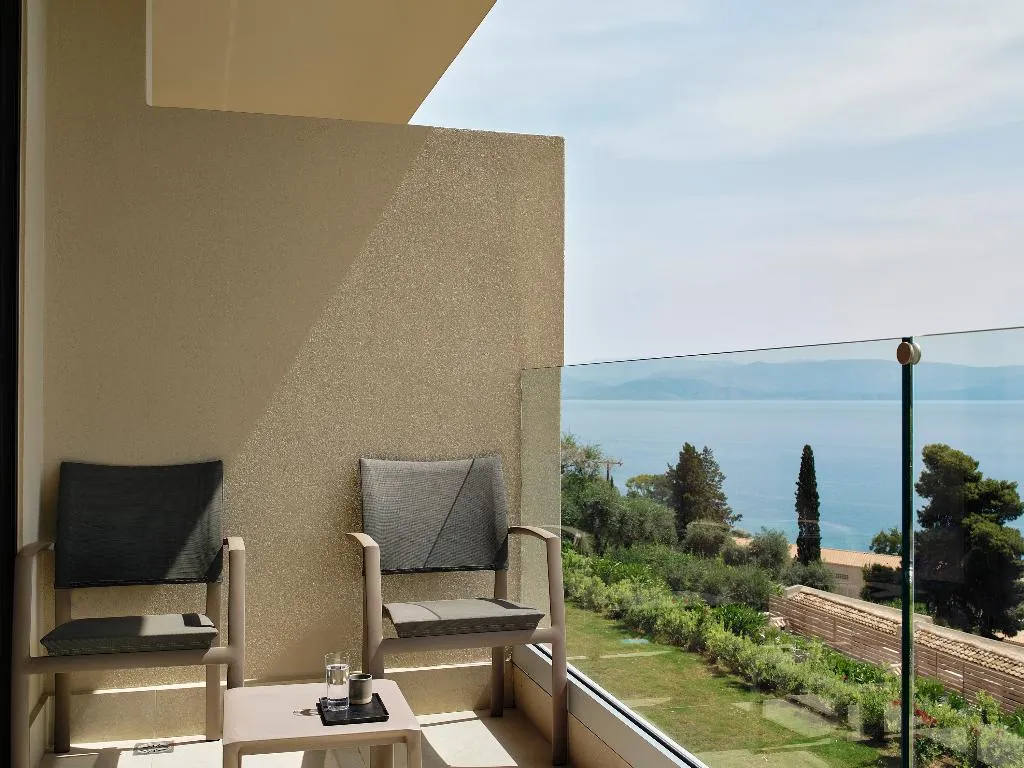 Double or Twin DELUXE SEA VIEW Room, Aeolos Beach Resort, Corfu