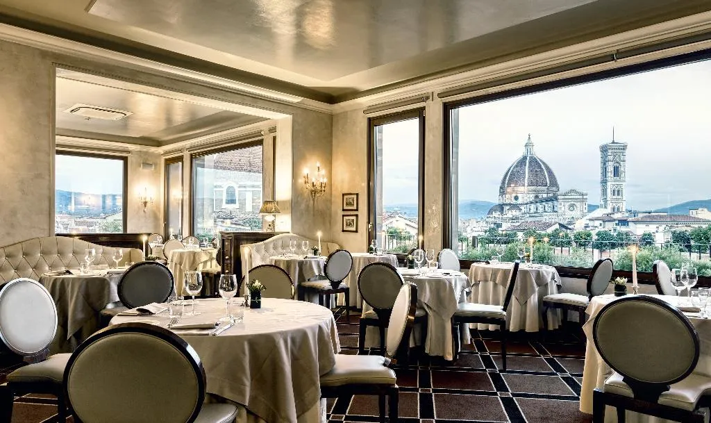 General view, Grand Hotel Baglioni, Florence