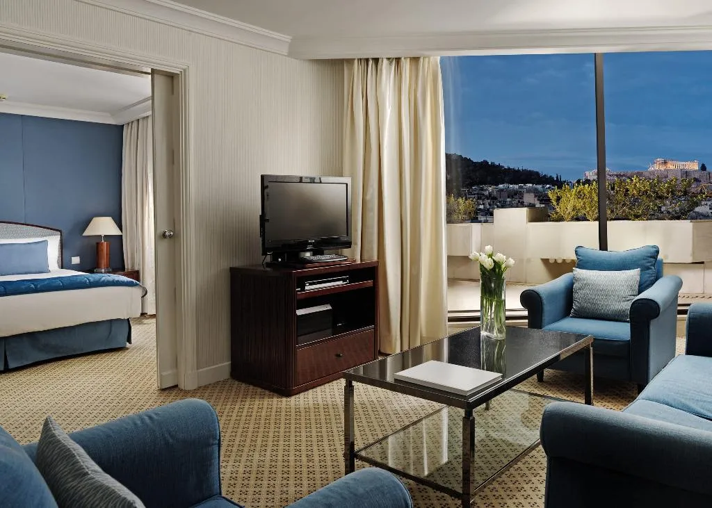 SUITE KING SIZE BED Room, Athenaeum InterContinental Athens, Athens