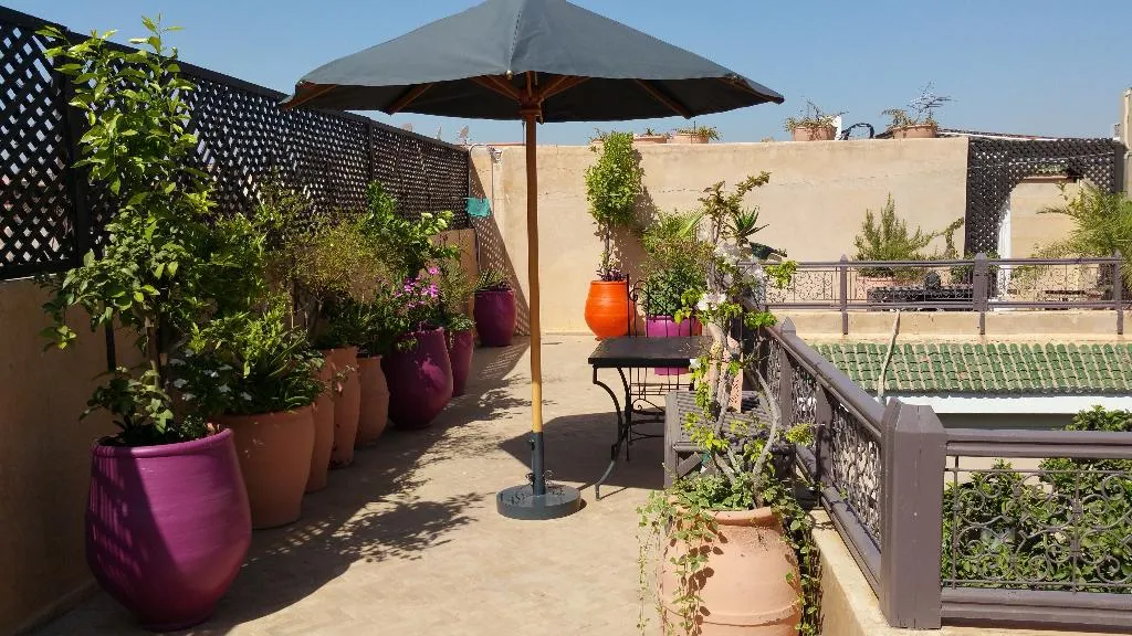 Terrace, Riad Dama, Marrakech