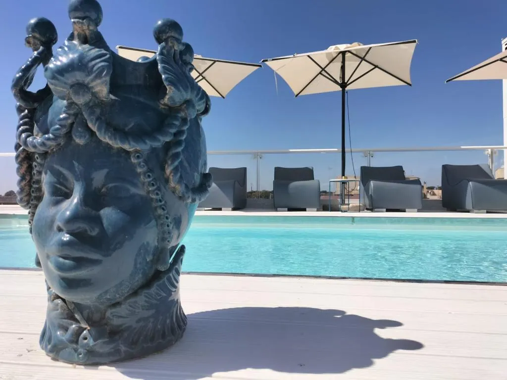 Terrace, Selinunte Boutique Hotel, Palermo