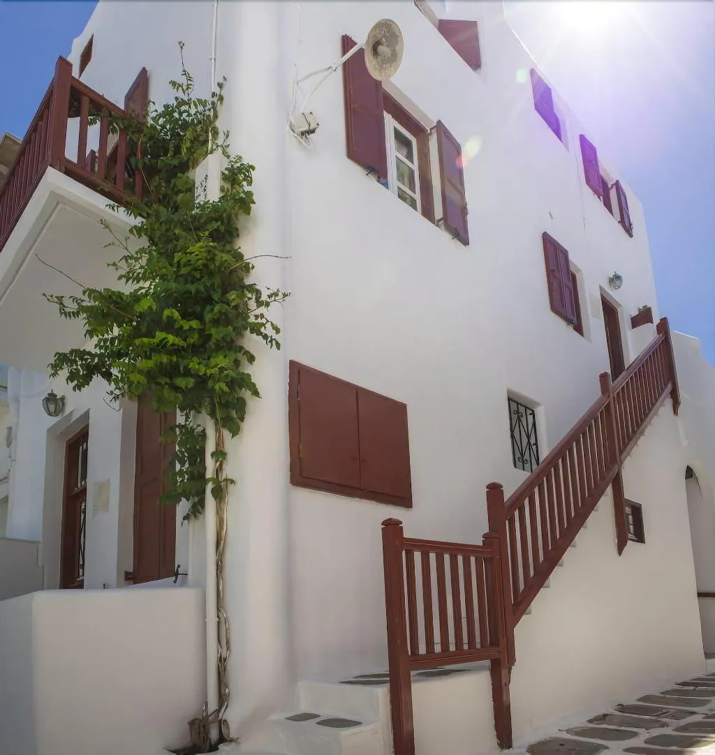 General view, Alana Pension, Mykonos