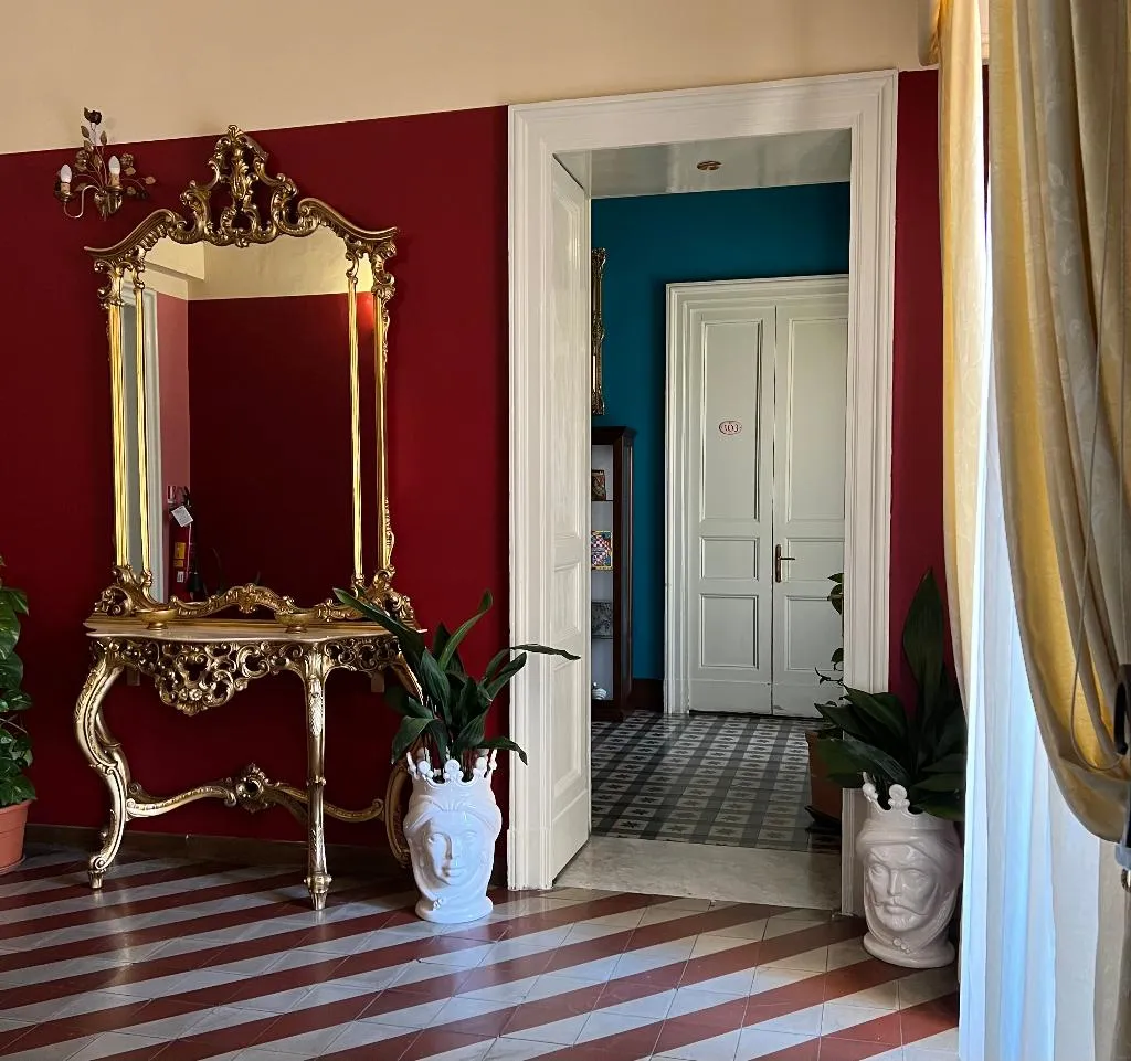 Lobby, Hotel Valentino, Catania