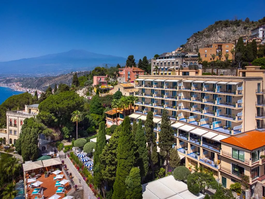 General view, Grand Hotel San Pietro, Taormina