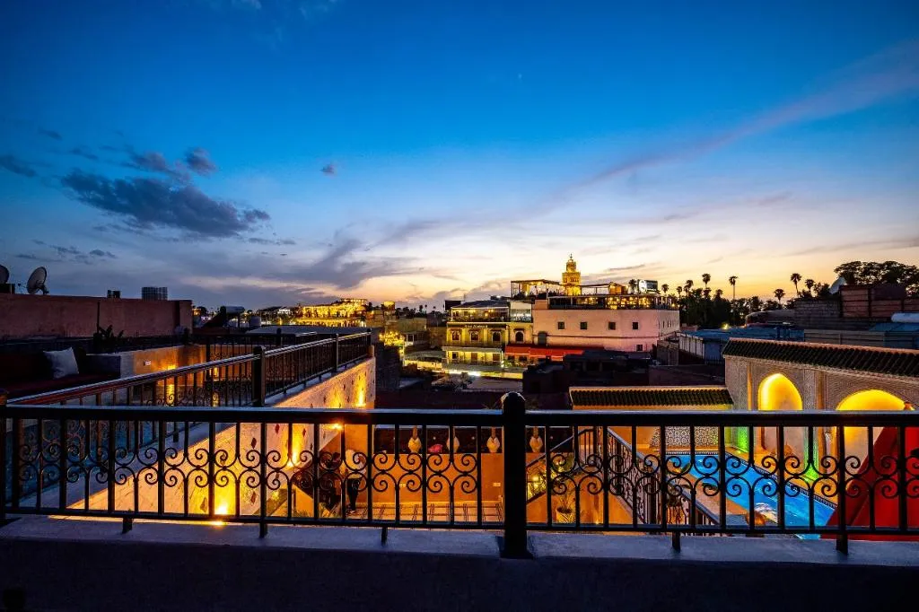 Terrace, Riad Hamdane & Spa, Marrakech