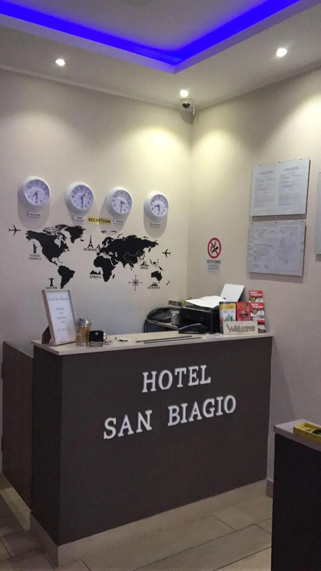 Lobby, Hotel Paganini, Milan