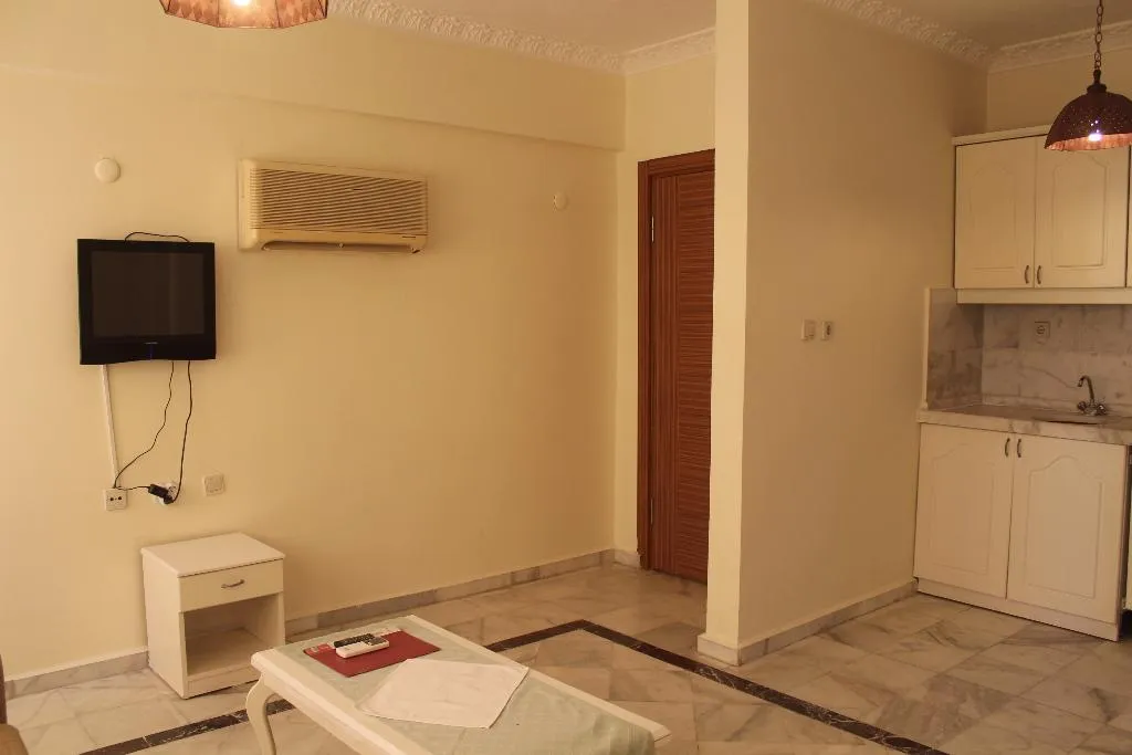 STUDIO ONE BEDROOM ONE BATHROOM Room, Side Papaya Apart Hotel, Antalya