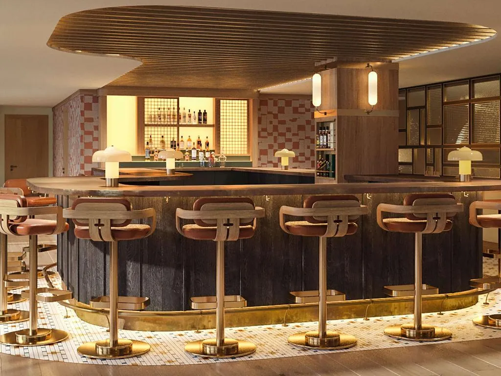 Bar, Rimrock Banff, Emblems Collection, Calgary, Alberta
