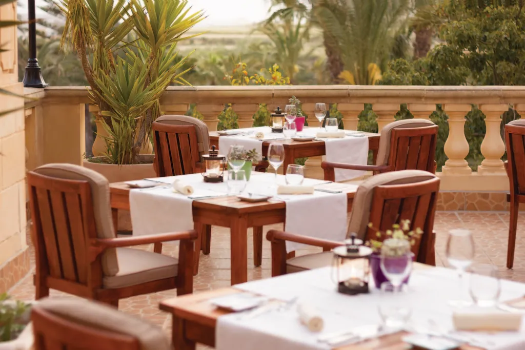 Terrace, Kempinski Hotel San Lawrenz, Gozo