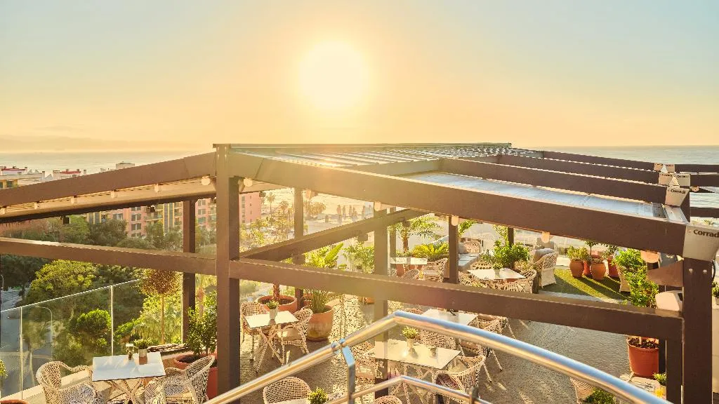 Terrace, Hotel Fénix Torremolinos Adults Only Recommended, Costa Del Sol