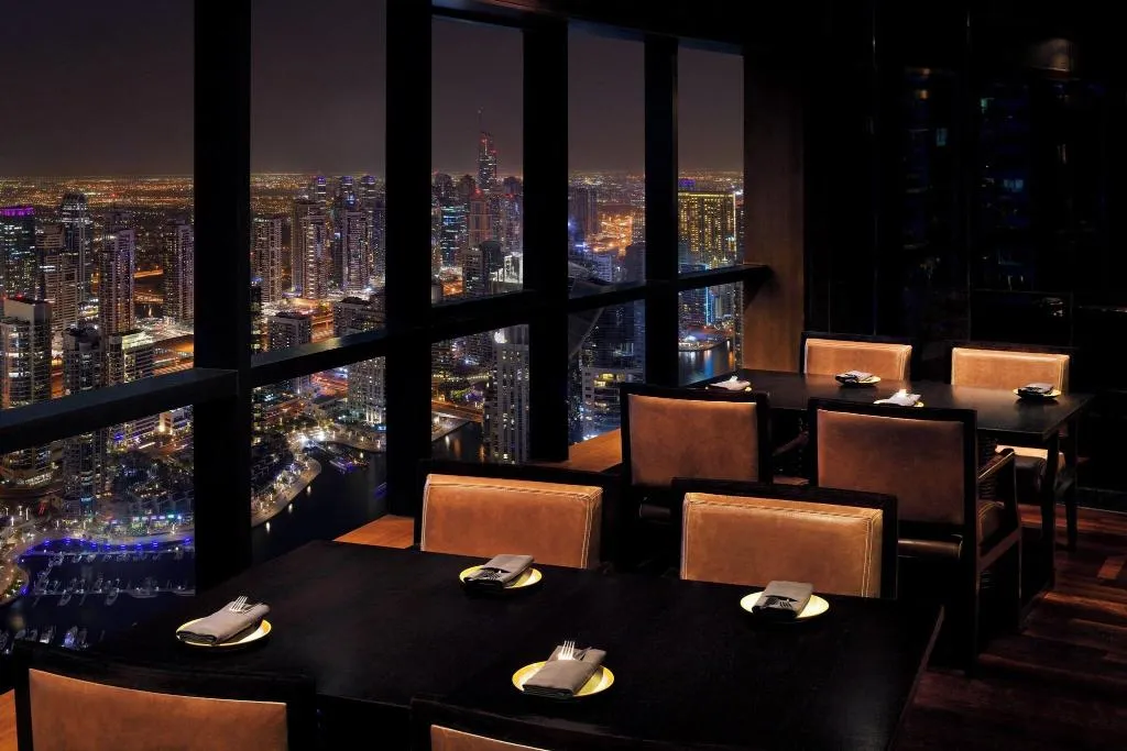 Restaurant, Dubai Marriott Harbour Hotel & Suites, Dubai