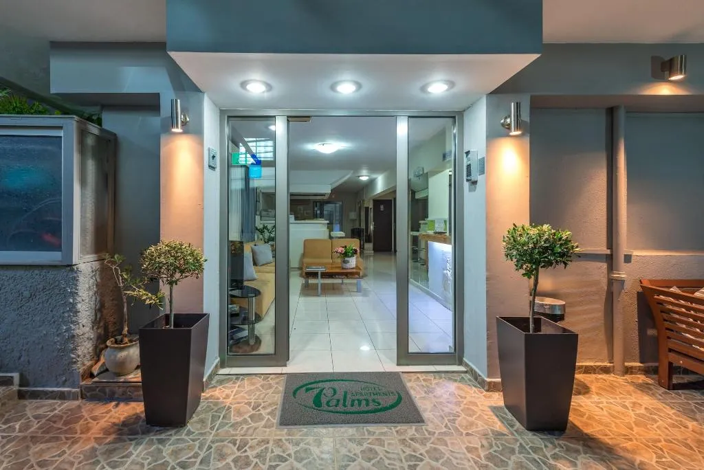 Lobby, 7 Palms Hotel Apartments, Rhodes