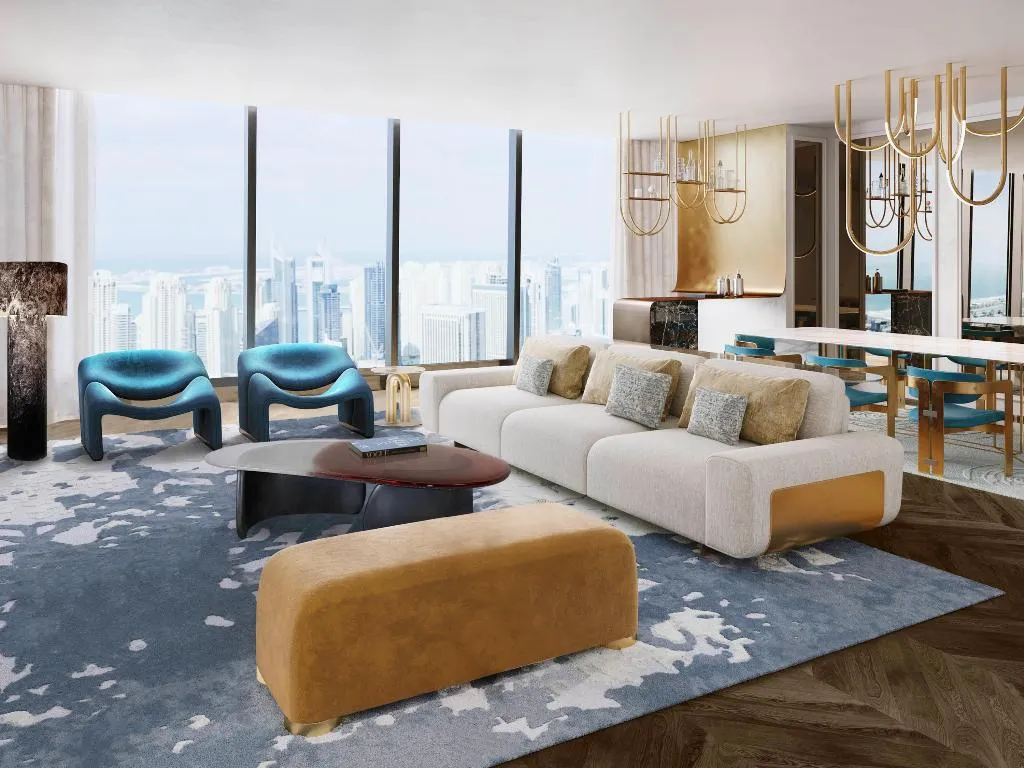 SUITE TWO BEDROOMS Room, SO/ Uptown Dubai, Dubai