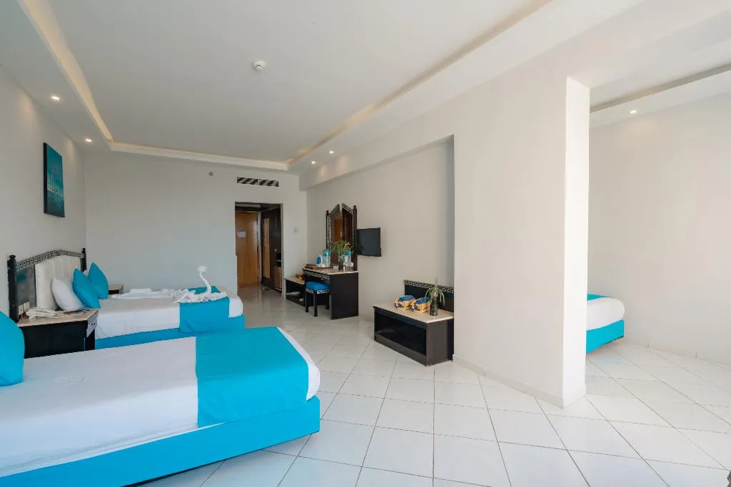 SINGLE SEA VIEW Room, King Tut Aqua Beach Resort, Red Sea Riviera