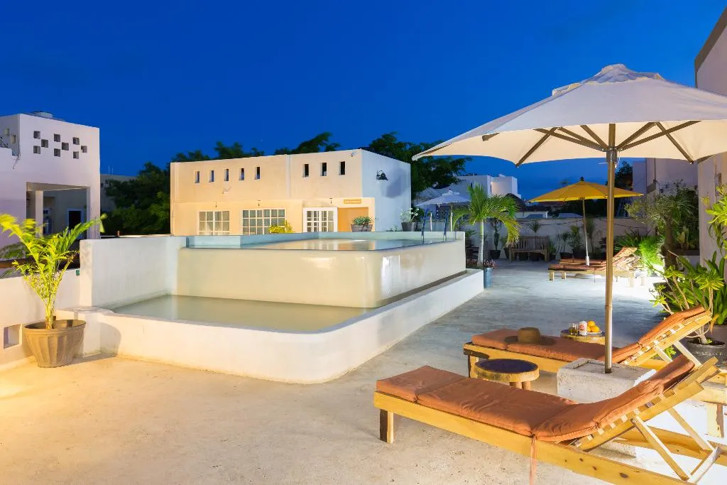 Pool, Quinta Margarita, Boho Chic Hotel, Cancun Area
