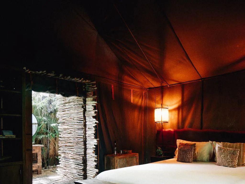 Tent DELUXE KING BED Room, Nômade Temple Tulum, Cancun Area