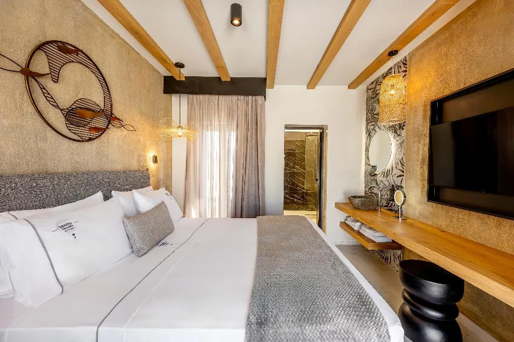 Room SUPERIOR TWO DOUBLE BEDS Room, Santo Mangata Boutique Hotel & Spa, Santorini