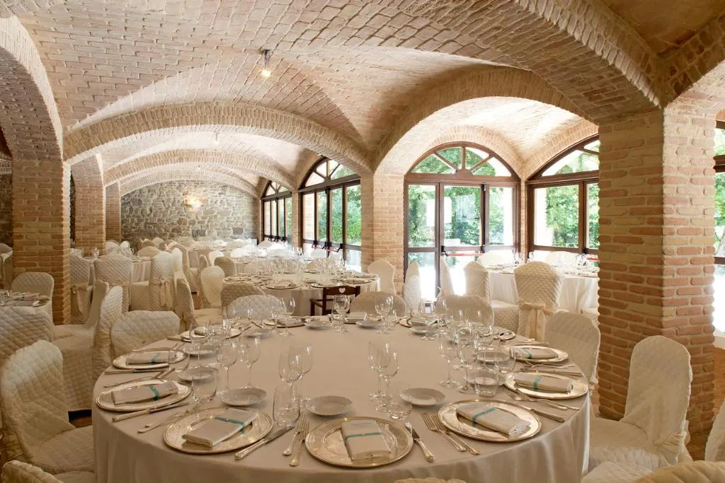 Restaurant, Castello di Baccaresca, Umbria