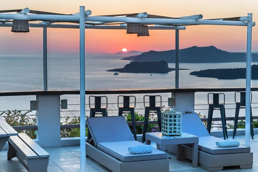 General view, Grand View Hotel, Santorini