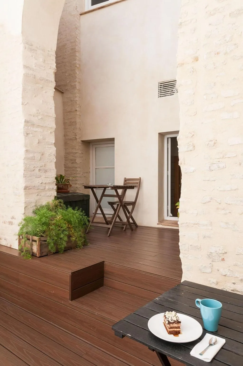 Terrace, The Nomad Hostel, Seville