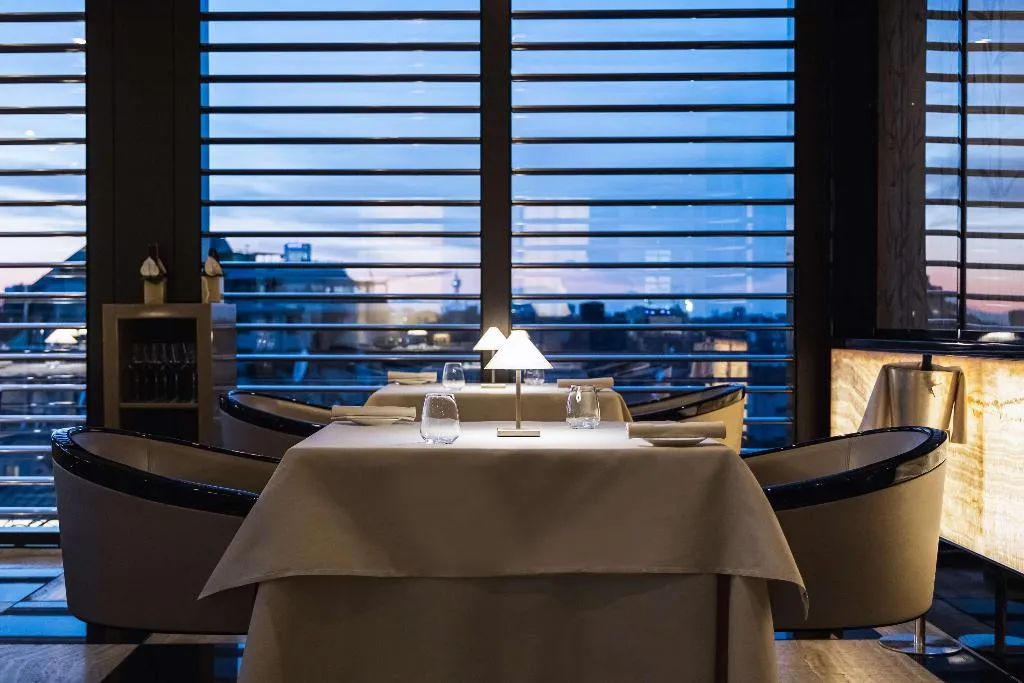 Restaurant, Armani Hotel Milano, Milan