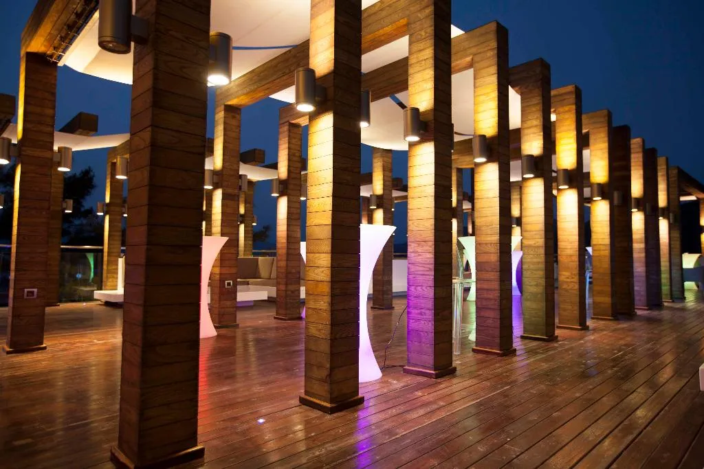 Terrace, Orka Lotus Beach Hotel, Dalaman