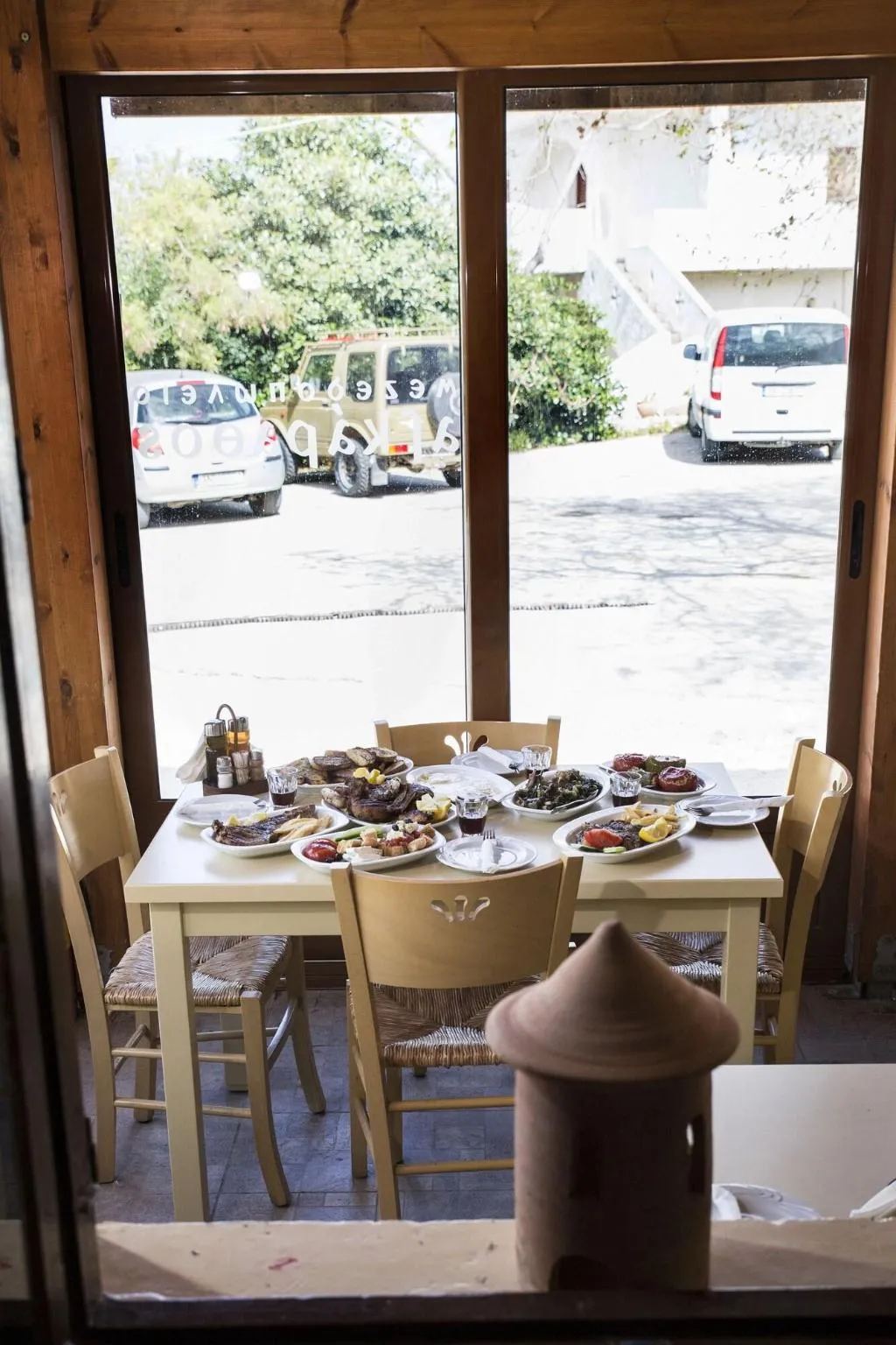Restaurant, Agarathos, Crete