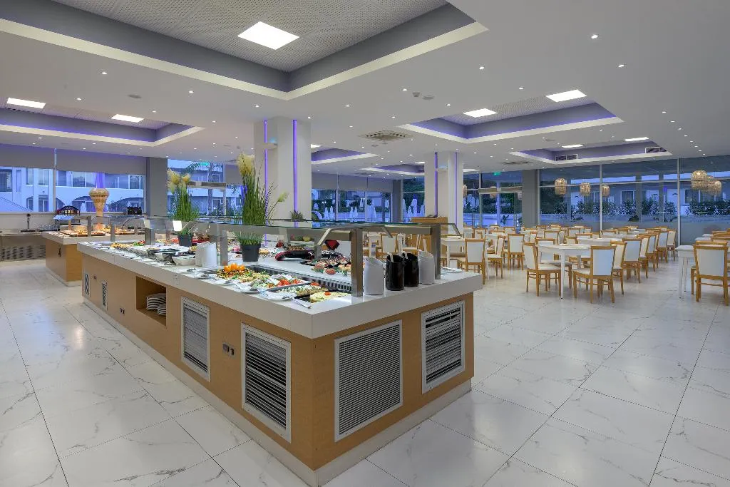 Restaurant, Oceanis Park Hotel, Rhodes