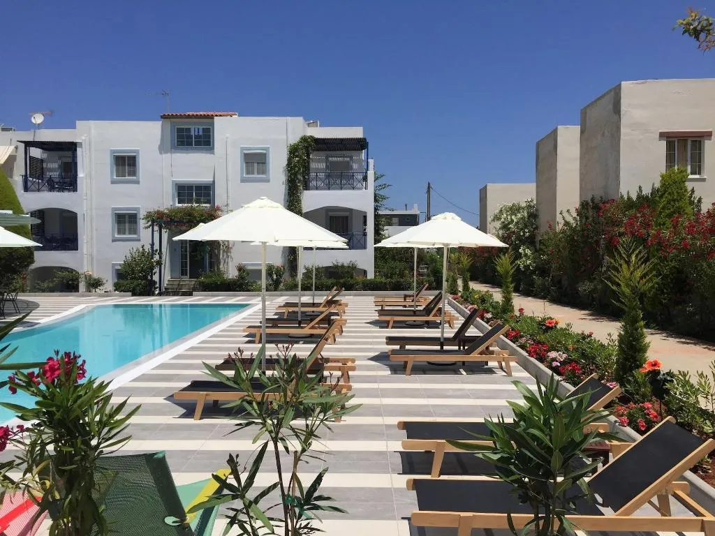 Terrace, Evdokia Suites, Crete