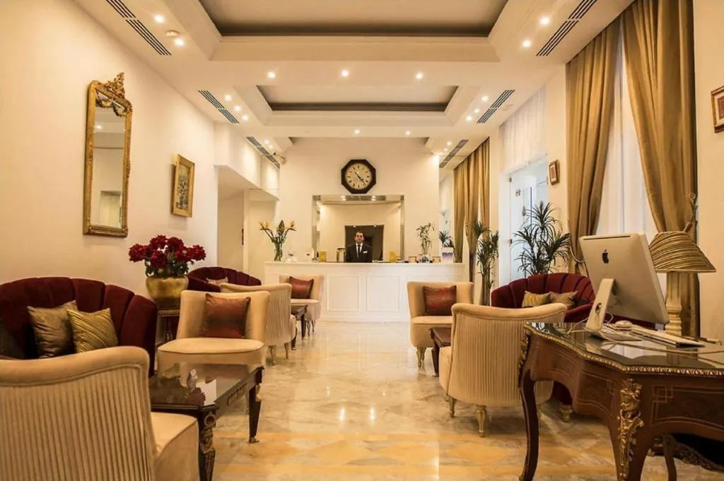 Lobby, Hotel La Maison Blanche, Tunisia