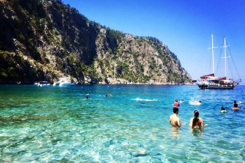 Beach, Butterfly Valley Bungalov, Dalaman