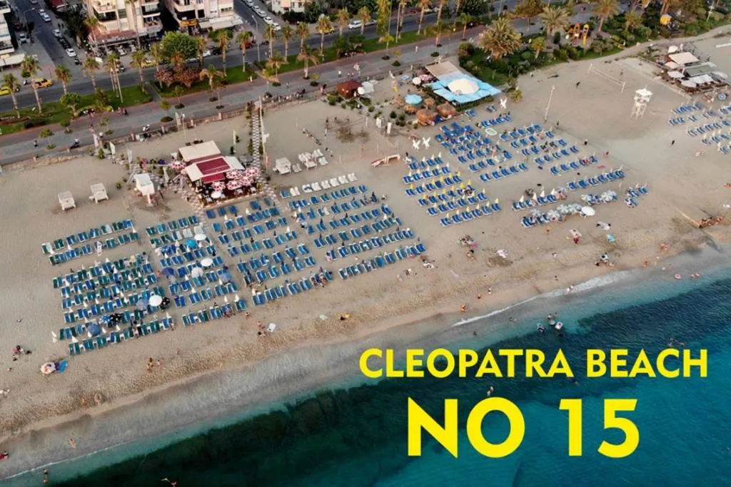 Beach, Cleopatra City Hotel, Antalya