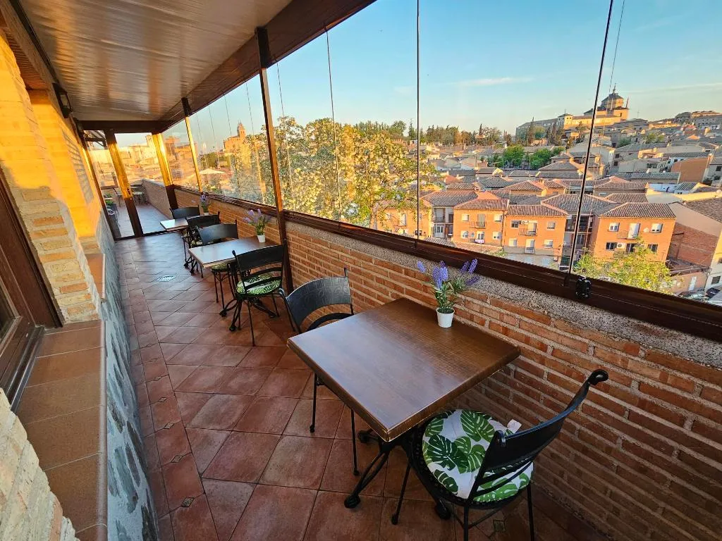 Terrace, Medina de Toledo, Madrid