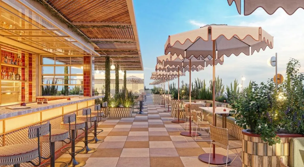 Terrace, Intelier Malvarrosa Plaza, Valencia