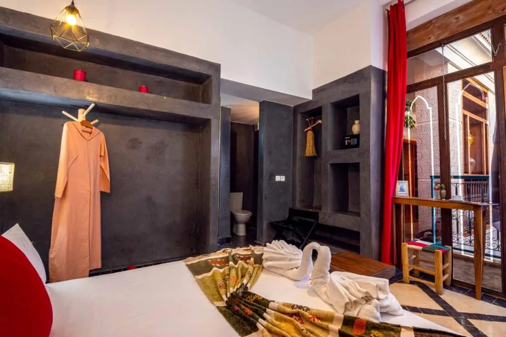 DOUBLE SUPERIOR WITH AIR CONDITIONING Room, Riad Ambre Et Jasmin, Marrakech