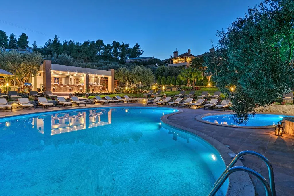 Pool, Kassandra Village Resort, Halkidiki