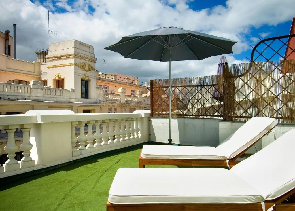 Double or Twin WITH TERRACE Room, Hotel Moderno, Madrid