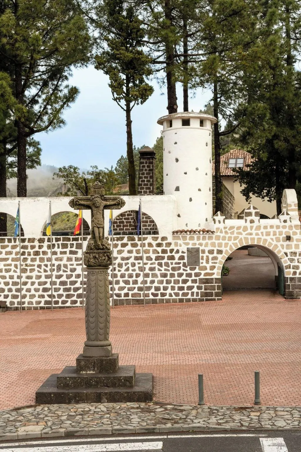 General view, Parador de Cruz de Tejeda, Gran Canaria