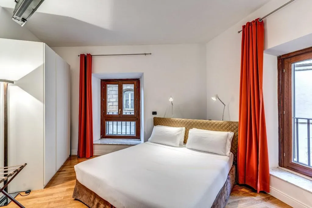 DOUBLE QUEEN SIZE BED Room, Albergo Abruzzi, Rome