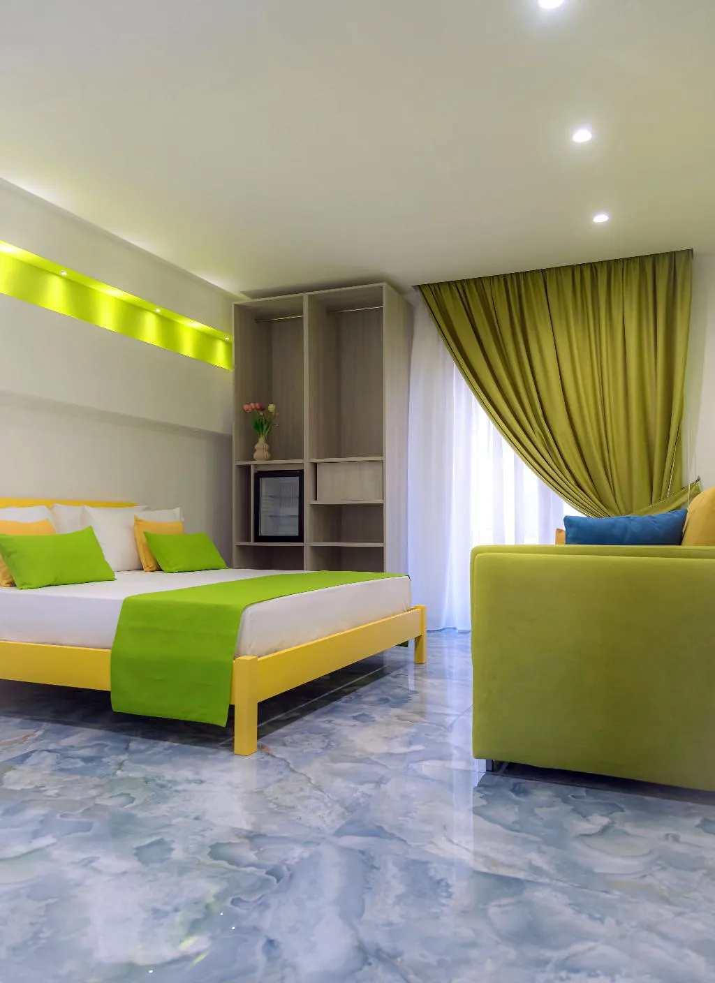 FAMILY ROOM DELUXE WITH TERRACE Room, Maison Matie B&B Ercolano, Naples