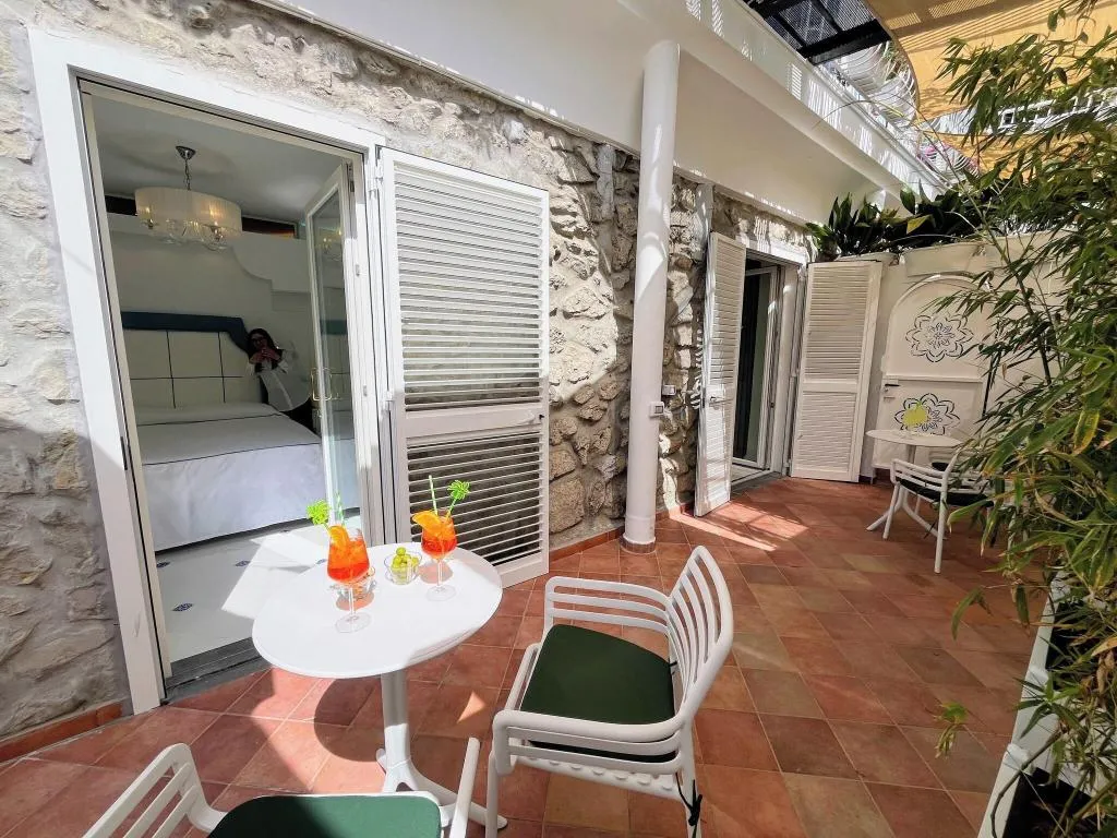 Terrace, Villa Fiorentino, Naples