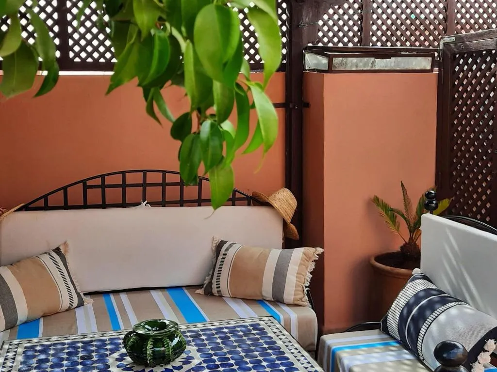 Terrace, Riad Aubrac, Marrakech