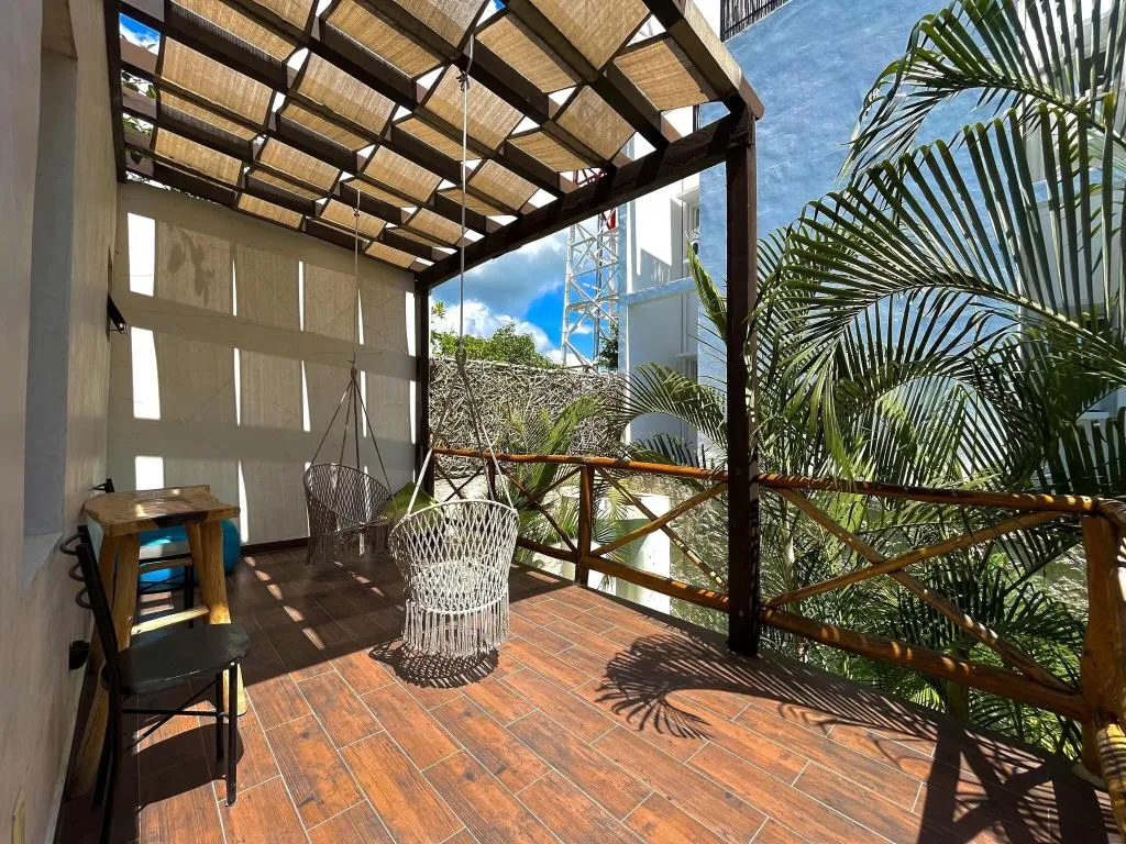 Terrace, Pacha Tulum Boutique Hotel, Cancun Area